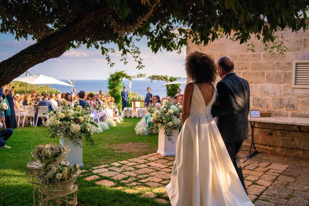 Matrimonio in spiaggia vs location sul mare — Cala dei Balcani Salento