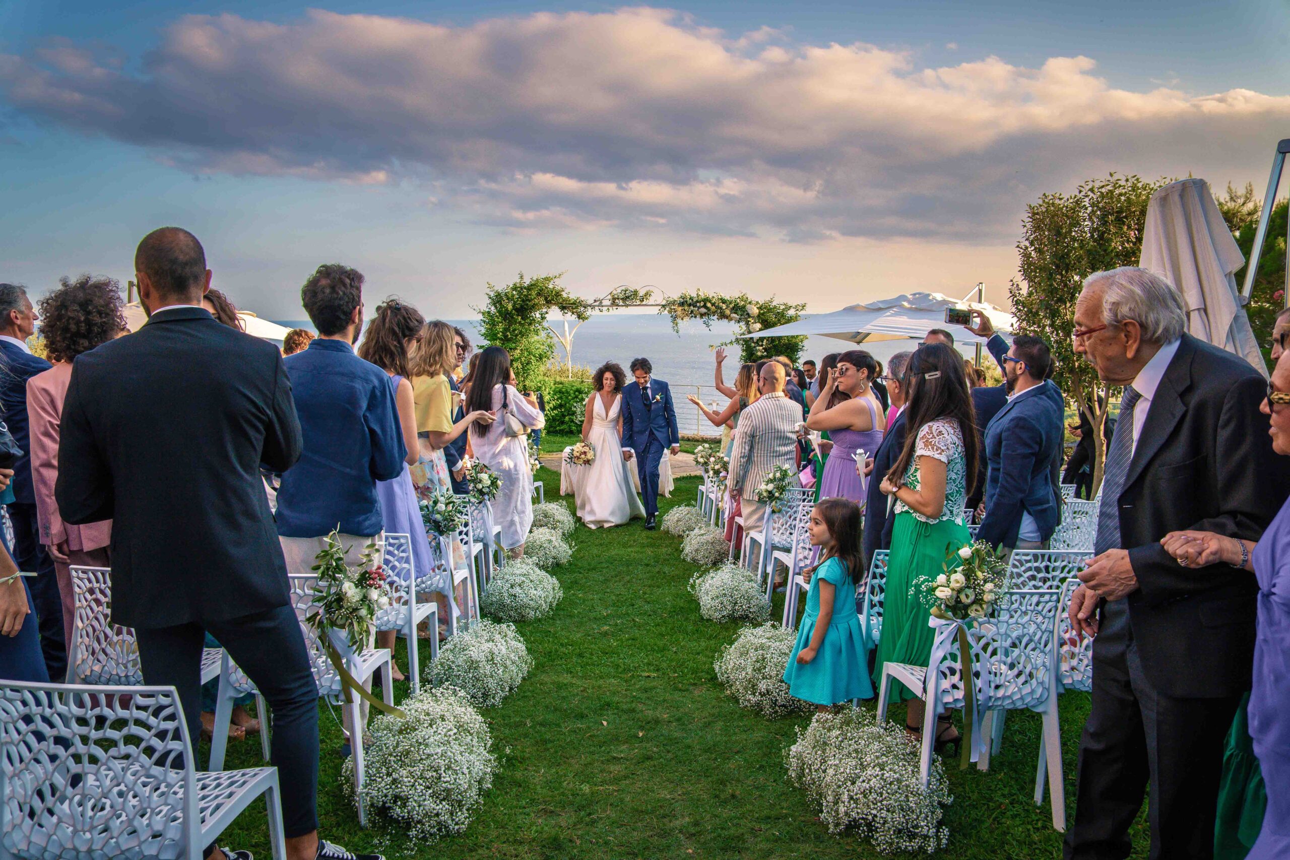 Cala dei Balcani wedding venue, Santa Cesarea Terme — a midweek wedding